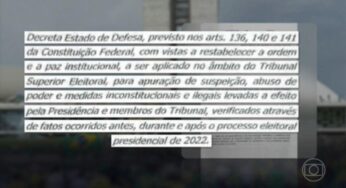 Decreto achado na casa de Torres é ‘elo perdido’ entre atos pós-derrota de Bolsonaro e terrorismo em Brasília, diz Dino | Política