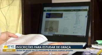 ES oferece mil bolsas de ensino superior em instituições privadas; saiba como se inscrever | Educação no Espírito Santo