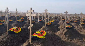 Imagens mostram como um cemitério para mercenários russos está se expandindo