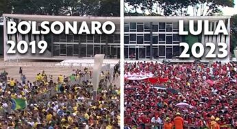 VÍDEO: Veja público em momentos-chave das cerimônias de posse de Lula e Bolsonaro