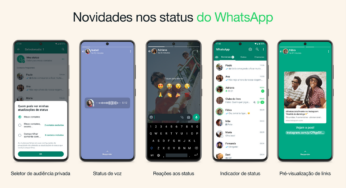 'Status' do WhatsApp ganha áudio, reações com emojis e recurso de privacidade