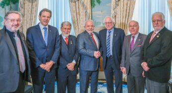 Antes de reunião com Biden, Lula se encontra com senador Bernie Sanders | Política