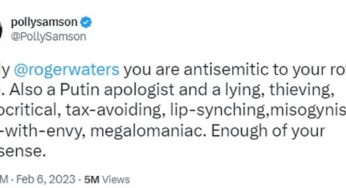 Mulher de David Gilmour, do Pink Floyd, chama Roger Waters de antissemita e misógino em rede social | Pop & Arte