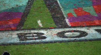 Qual foi o problema com a grama do Super Bowl?