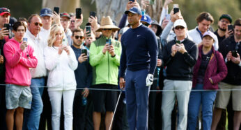 Tiger Woods está de volta. Ele ainda é um trabalho em andamento.