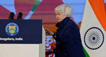 Yellen pede mais apoio à Ucrânia e adverte a China contra ajudar a Rússia