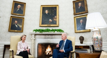 Biden e líder da UE buscam um terreno comum sobre comércio e Ucrânia