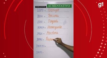 ‘Mocetona’, ‘copázio’, ‘bocarra’ e mais: aumentativos de palavras comuns surpreendem a internet | Educação