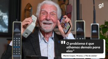 Lançado há 50 anos, 'tijolão' da Motorola foi o primeiro celular do mundo; inventor critica vício aos aparelhos