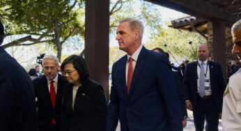 McCarthy se encontra com Tsai, apoiando Taiwan em meio às crescentes tensões com a China