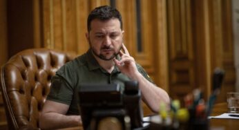 Xi da China e Zelensky da Ucrânia conversam