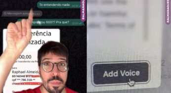Influencer diz ter tido voz clonada por inteligência artificial e denuncia golpe contra o pai