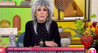 Ana Maria Braga usa peruca em homenagem a Tina Turner e abre 'Mais Você' com hit da cantora