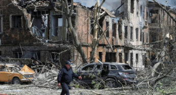Ataque de mísseis russos atinge hospital ucraniano