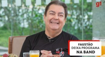 Faustão deixa programa na Band após um ano e meio | Pop & Arte