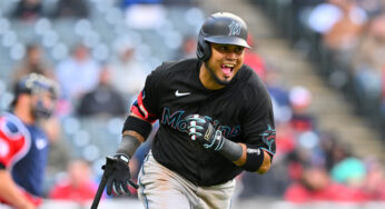 Luis Arraez do Miami Marlins está flertando com .400