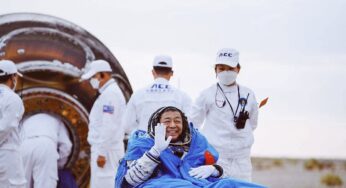 Três astronautas chineses retornam à Terra após missão de ‘sucesso absoluto’