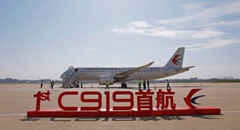 China cruza marco com voo C919, mas ainda tem um longo caminho a percorrer
