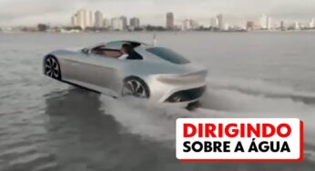 Conheça o ‘carro esportivo de luxo’ que anda sobre a água a 100 km/h e está disponível para test drive em SC | Santa Catarina