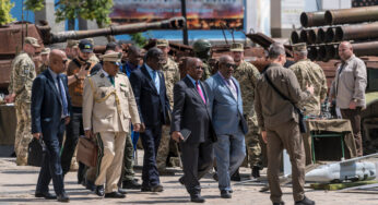 Líderes africanos visitam a Ucrânia para negociar a paz com a Rússia