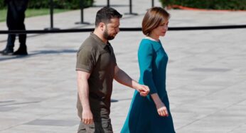 Zelensky pressiona pela adesão à UE e à OTAN em reunião na Moldávia