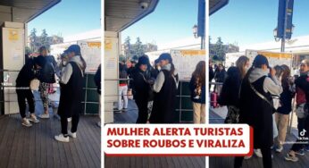 Italiana autora da expressão 'attenzione pickpocket' é roubada em Veneza