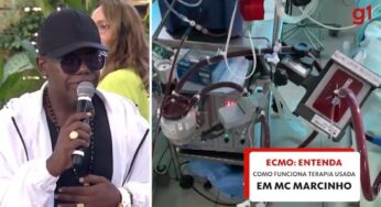 MC Marcinho usa terapia conhecida como ECMO, espécie de pulmão artificial; entenda como funciona