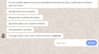 Desenrola Brasil: golpes usam chatbot e falso atendimento personalizado no WhatsApp
