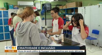 Estudantes de escola pública de Guarapari criam mochila com sensor de obstáculos e amplificador de sons para ajudar pessoas com baixa audição e visão | Educação no Espírito Santo