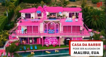 Mansão inspirada na Casa dos Sonhos da Barbie estará disponível para reserva em julho e terá Ryan Gosling como anfitrião | Economia