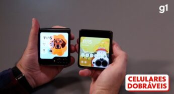 Duelo de celulares dobráveis: Moto Razr 40 Ultra x Galaxy Z Flip5