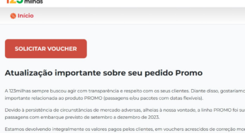 123 milhas: veja perguntas e respostas sobre a suspensão de pacotes e passagens promocionais