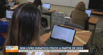 MP abre inquérito civil para apurar decisão do governo de SP de não aderir a livros didáticos do MEC e usar material 100% digital a partir do 6º ano | São Paulo