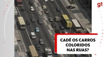 Por que o carro colorido sumiu? 67% dos veículos no Brasil são brancos, pretos ou cinzas