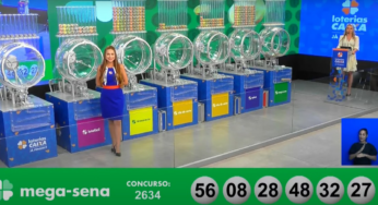 Mega-Sena, concurso 2.634: nenhuma aposta acerta as seis dezenas e prêmio acumula para R$ 35 milhões