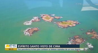 Voo panorâmico no ES leva passageiros a conhecerem paisagens de tirar o fôlego; FOTOS