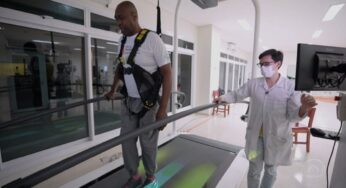 VÍDEO: Realidade virtual acelera a recuperação de ex-jogador de basquete que perdeu o movimento das pernas após AVC | Globo Repórter