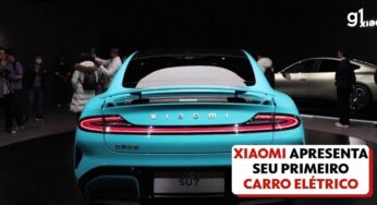 Chinesa Xiaomi apresenta seu primeiro carro elétrico
