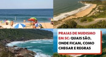 Praias de nudismo em SC: onde estão, como chegar e quais as regras para quem frequenta