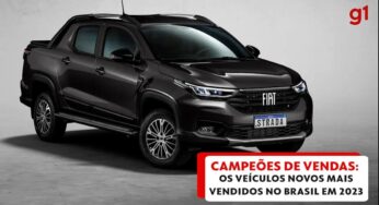 Fiat Strada é o veículo novo mais vendido do Brasil em 2023; veja a lista