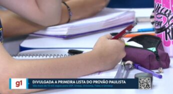 Estudante da rede pública de SP se emociona ao descobrir que foi o primeiro da família aprovado na universidade