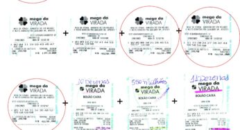 Imagens mostram bilhetes falsificados por PM suspeito de sumir com R$ 35 mil que seria usado em bolões da ‘Mega da Virada’ | Amazonas