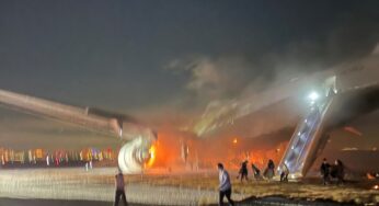 Sobrevivência dos passageiros do avião que pegou fogo no Japão foi graças à saída de emergência; veja regras para viajar nessas fileiras | Turismo e Viagem