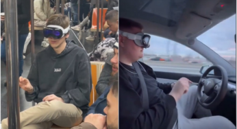 Metrô, academia e shopping: vídeos de pessoas usando o Apple Vision Pro fora de casa viralizam nas redes sociais