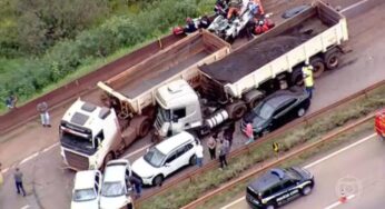 Governo estuda programa permanente de renovação de frota de caminhões e ônibus, diz Alckmin