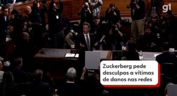 Mark Zuckerberg pede desculpas às famílias de crianças vítimas de danos causados pelas redes sociais | Tecnologia