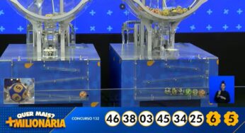 +Milionária, concurso 132: prêmio acumula e vai a R$ 161 milhões