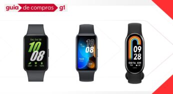 Smartband: g1 testa 3 pulseiras que são quase um relógio inteligente