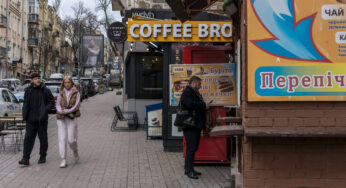 Com ou sem guerra, os ucranianos não estão desistindo do café