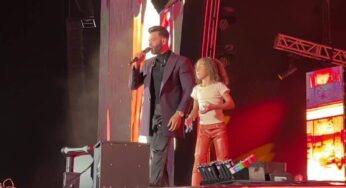 Gusttavo Lima vive momento fofo ao realizar sonho de minifã no palco do Ribeirão Rodeo Music | Ribeirão Rodeo Music